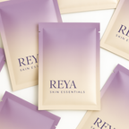 REYA Skin Essentials daily inner skincare supplement sachets — ceramides, collagen, tremella, hyaluronic acid, vitamin C